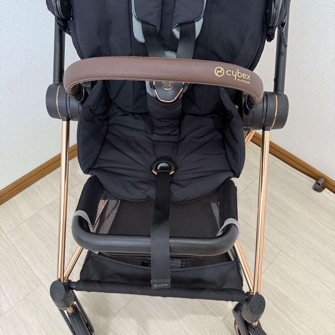 極美品 Cybex ミオス JP3 ローズゴールド ワンプルハーネス ベビーカー
