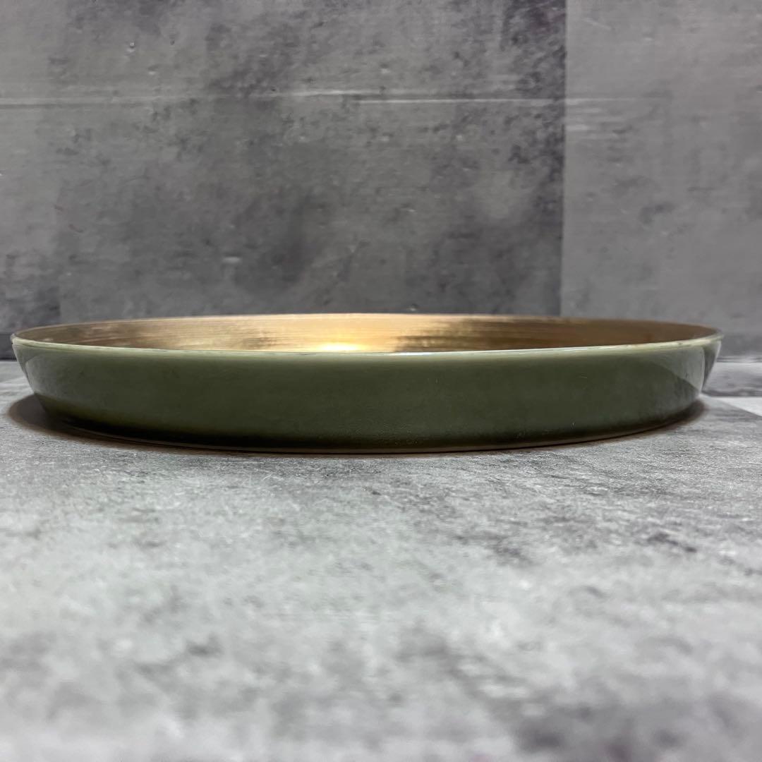 有田焼｜玉響 プレート 20cm（ゴールド）｜陶器｜モダン　和食器　6枚セット