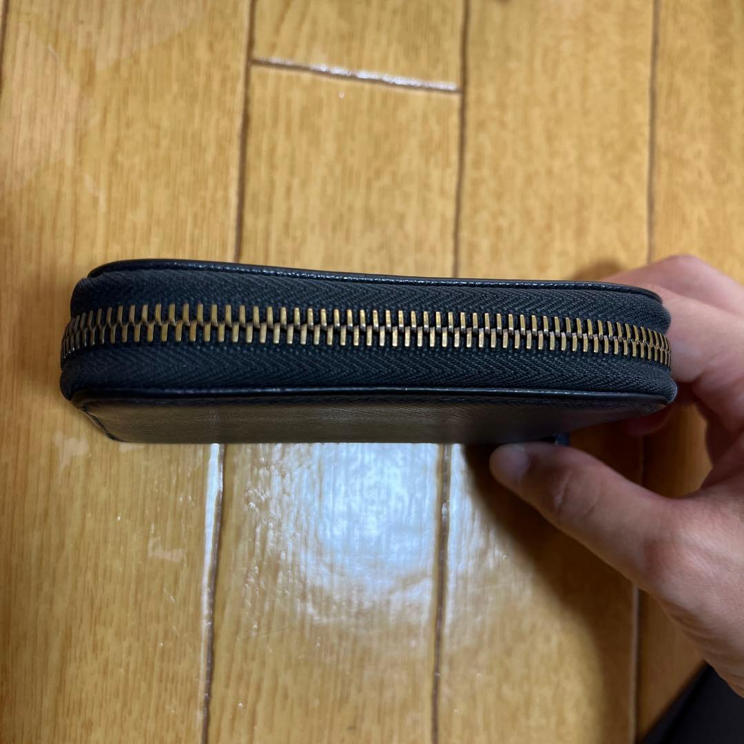 最終値下げ PRADA ネイビー レザー ケース