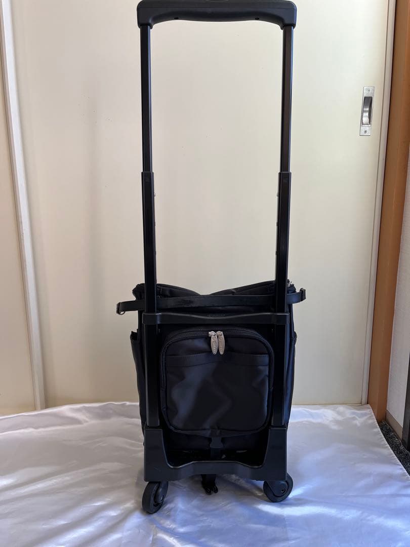 SWANY スワニー キャリーバッグ ジップ トート ブラック