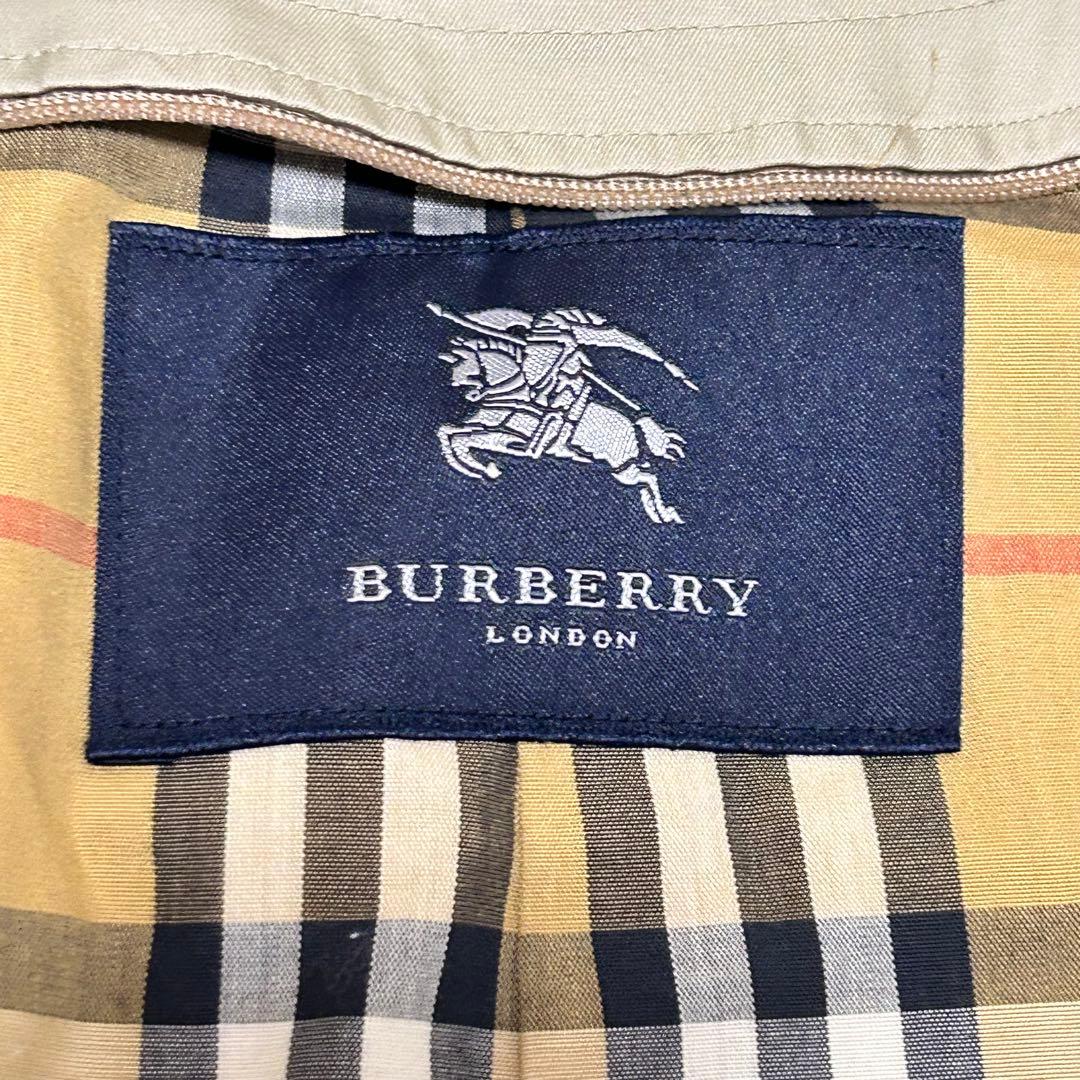 バーバリーロンドン　トレンチコート　裏地ノバチェック総柄