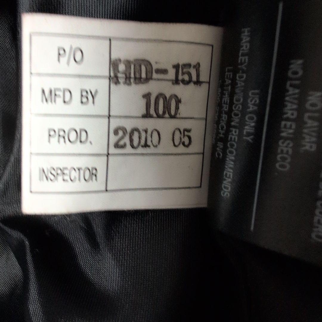 ハーレーダビィッドソン 　レザージャケット　【純正品】