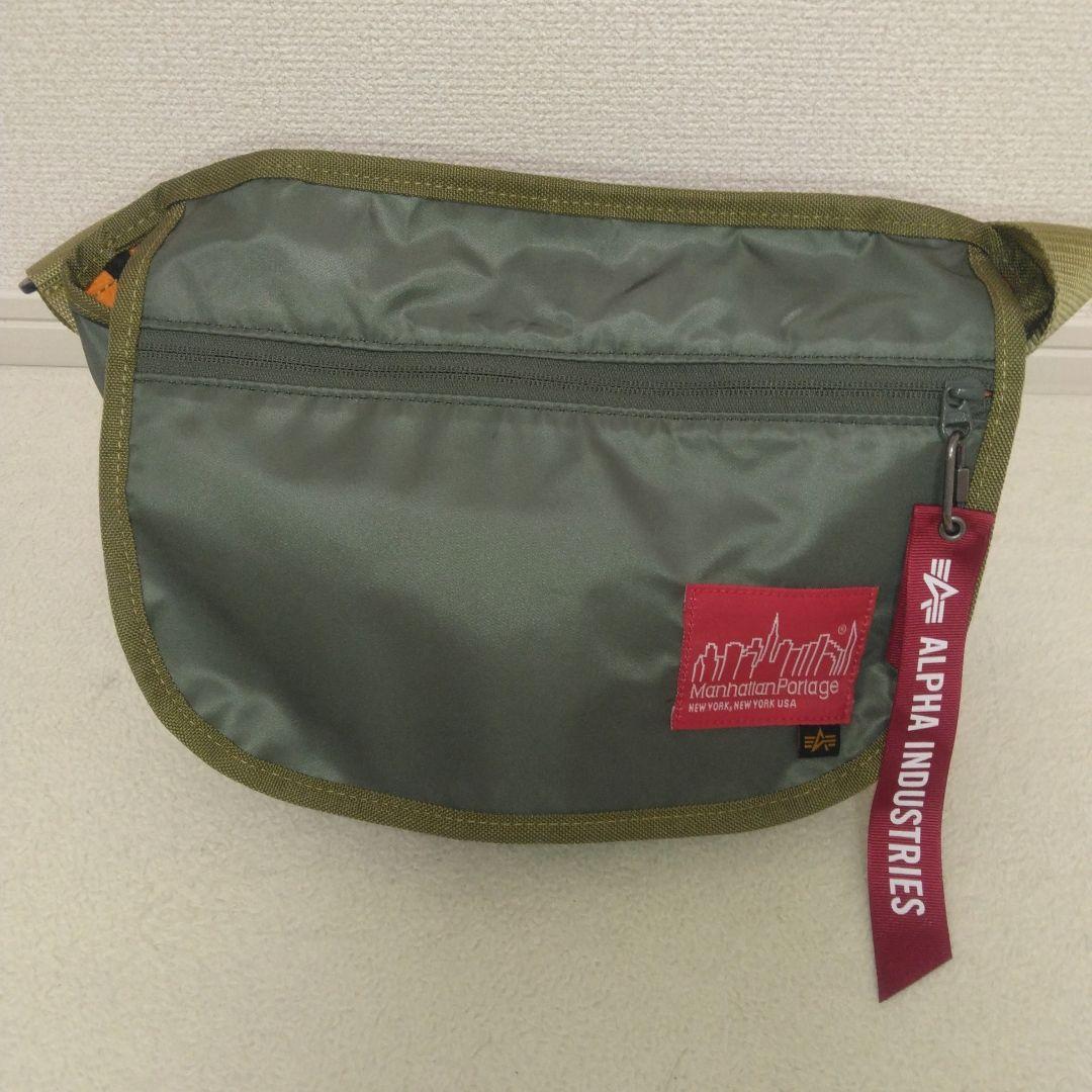 未使用品級　アルファ マンハッタンポーテージ メッセンジャーバッグ カーキ