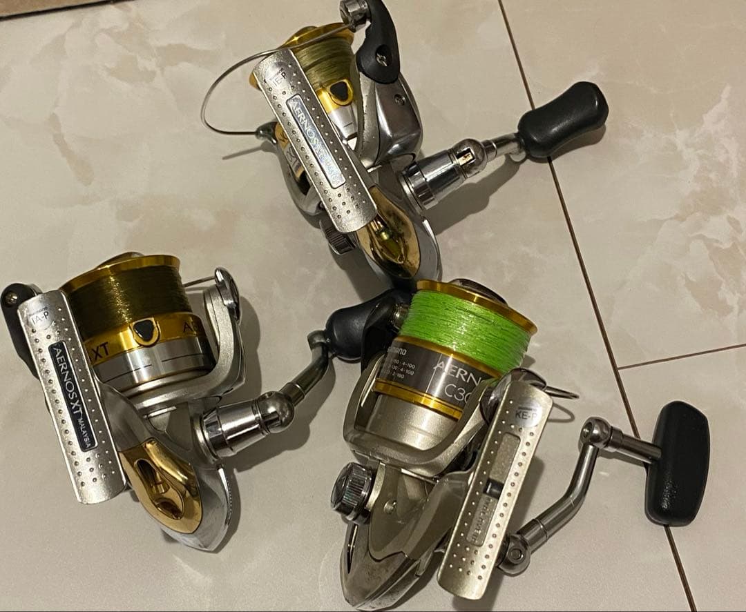 SHIMANO シマノ　エアノスXT 3台セット