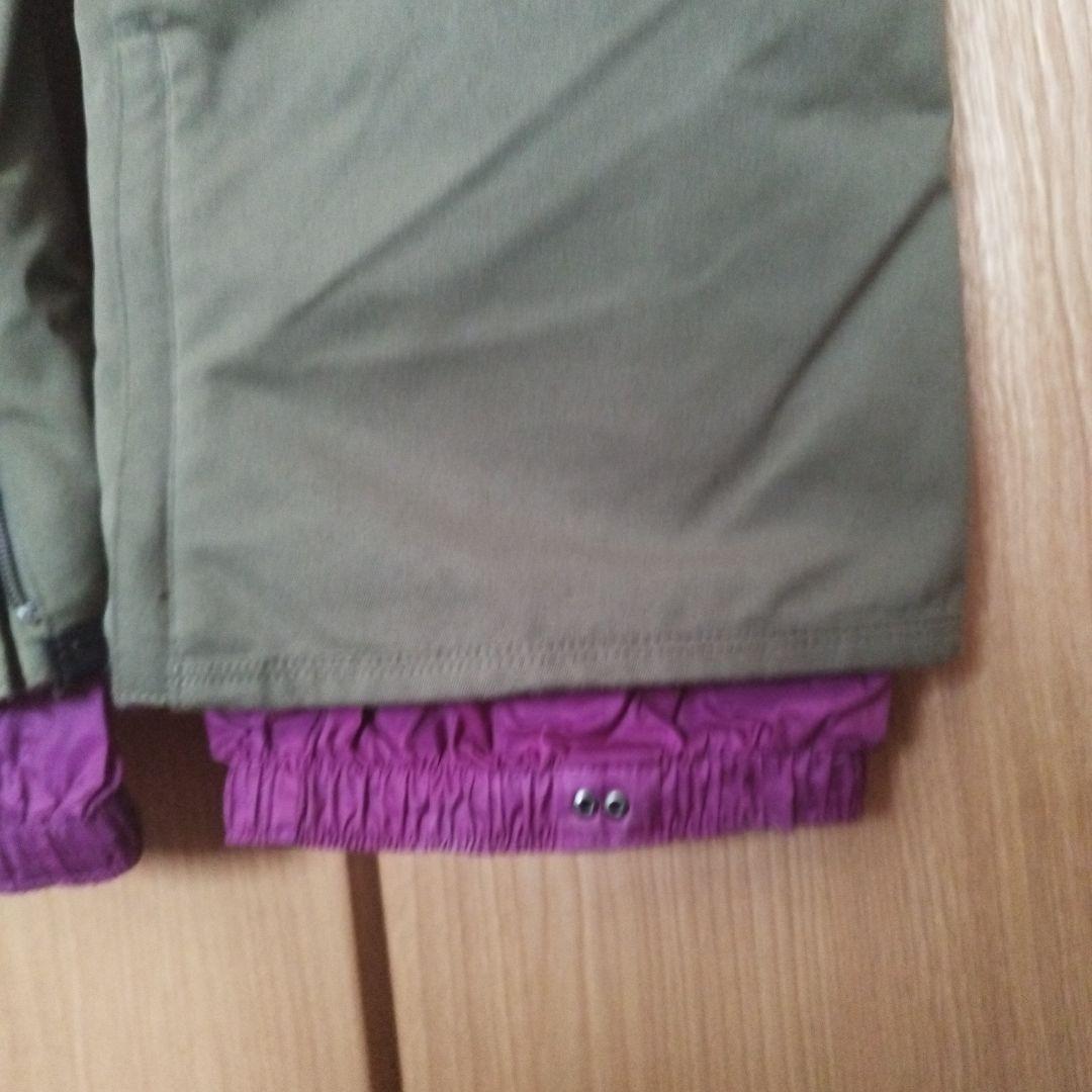 BURTONオリーブグリーン ビブパンツ 男性用