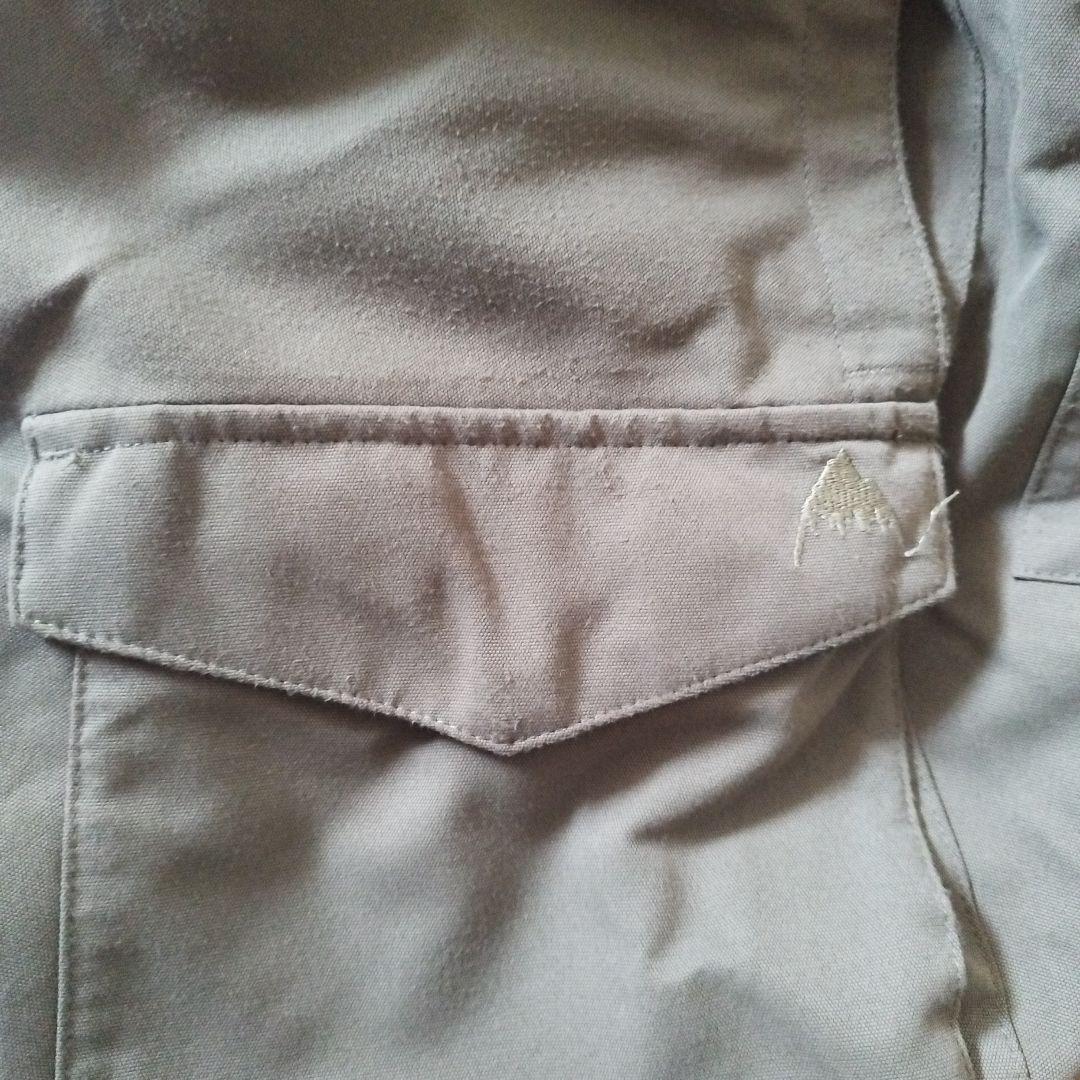 BURTONオリーブグリーン ビブパンツ 男性用