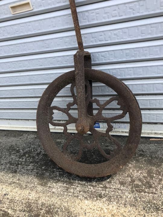 昭和レトロ・大正レトロ・アンティーク・井戸の滑車・インテリア・映画撮影・古民家