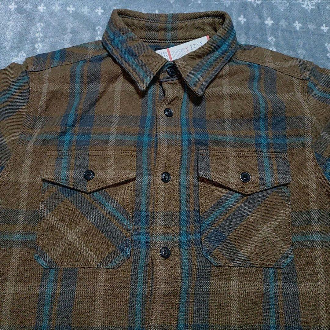 ウエス UES 長袖シャツ 502551 エクストラヘビーネルシャツ L