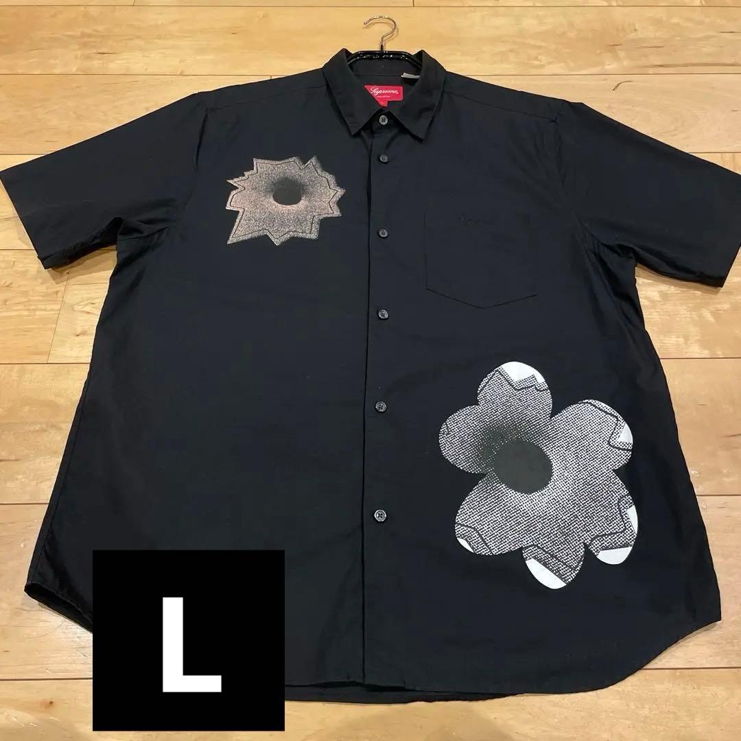 i*7様 Supreme - Nate Lowman S/S Shirt 黒 L