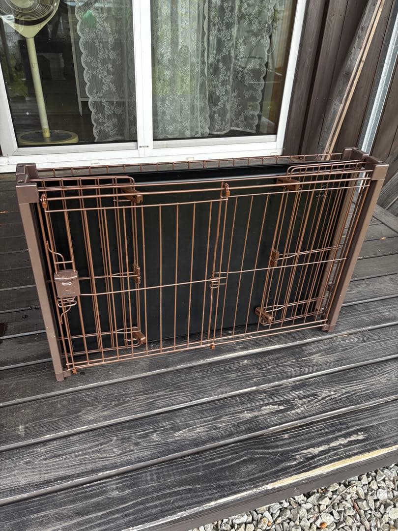 Richell 犬用ケージ ブラウン サークル　リッチェル