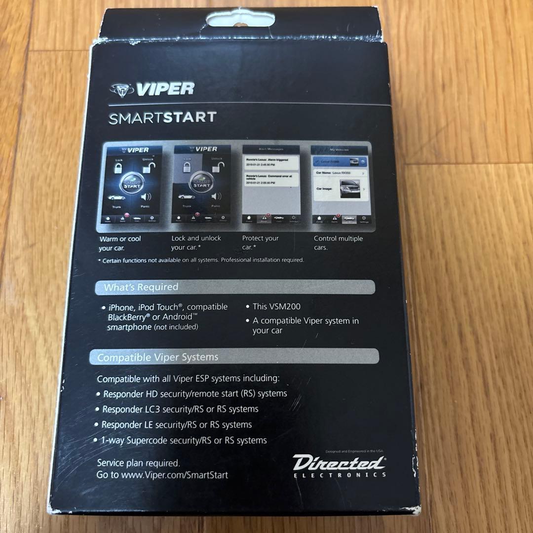 セキュリティ Viper SMARTSTART VSM200