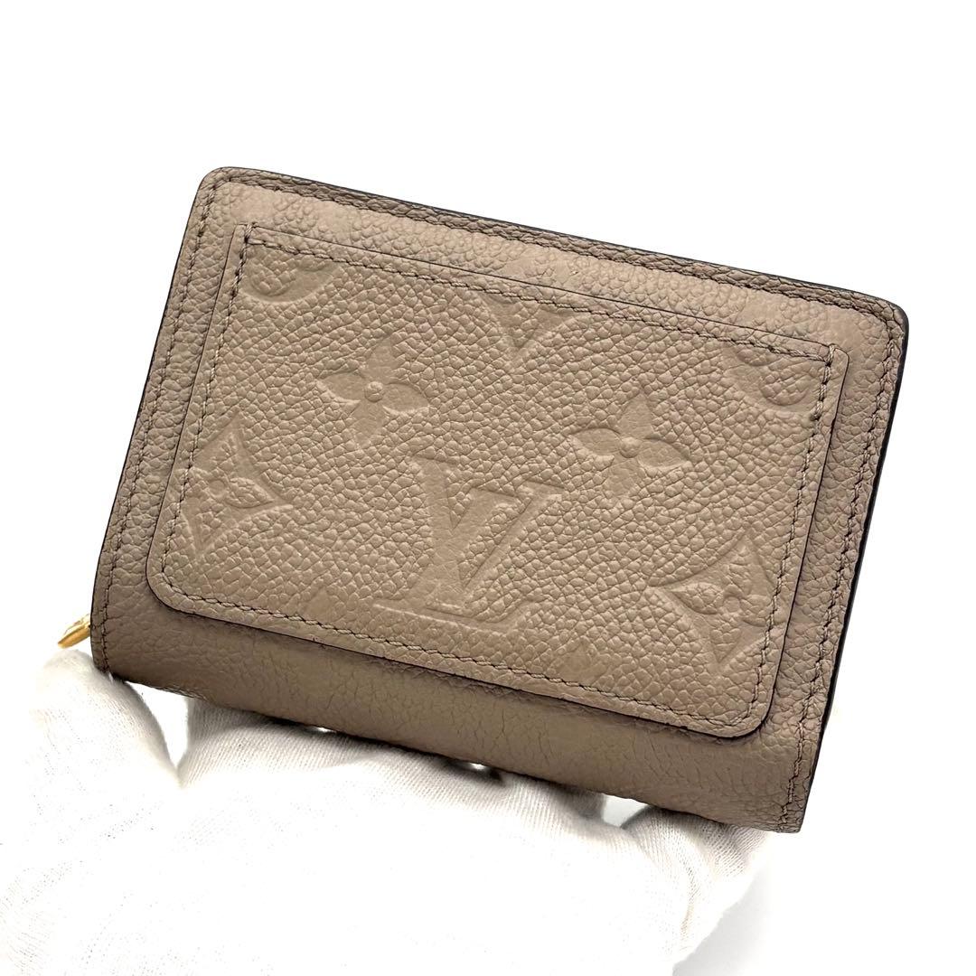 【未使用級】ルイヴィトン アンプラント ポルトフォイユ クレア 二つ折り財布