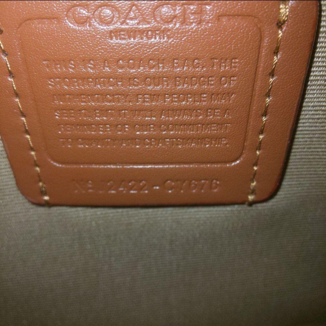 COACH トートバッグ ブロックドシグネチャー キャンバス