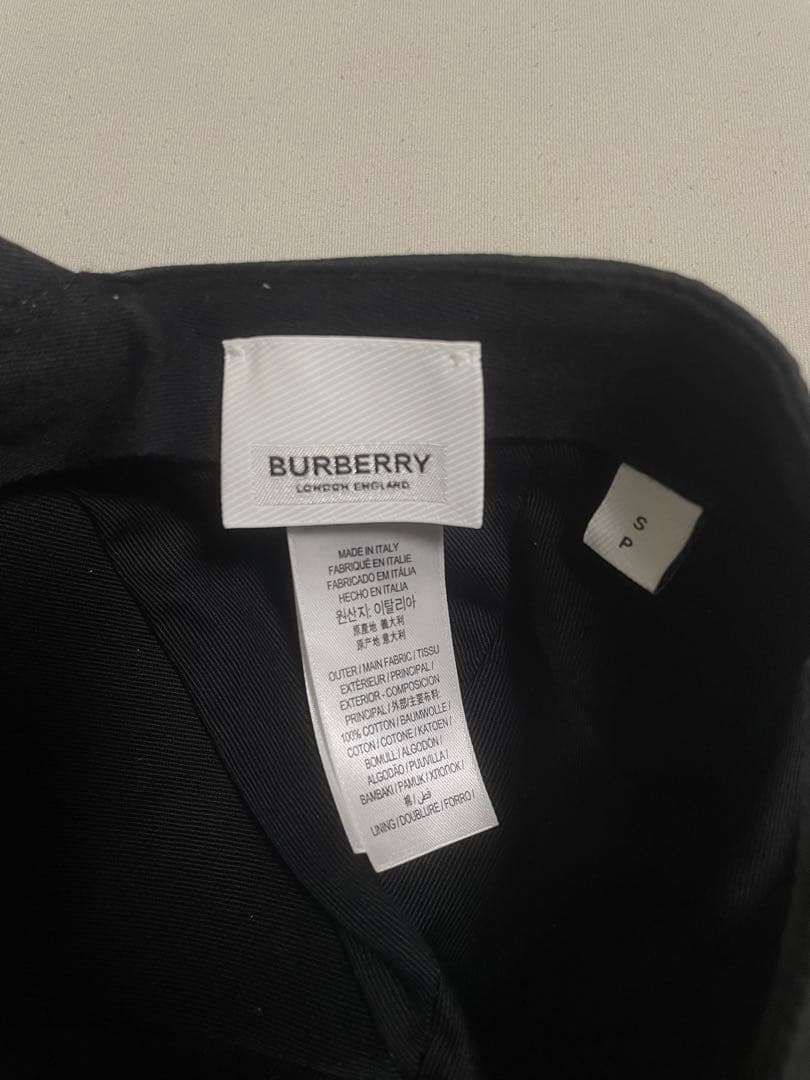 BURBERRY バーバリー ツイルベースボールキャップ S 8017245