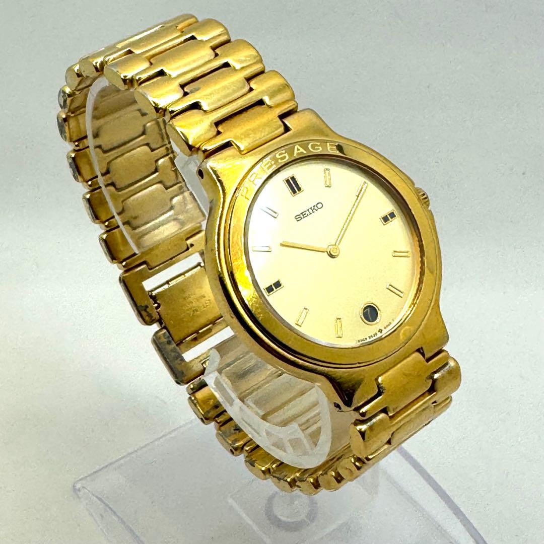 ⭐️セイコープレサージュクオーツ時計メンズ⭐️オーバーホール済み⭐️