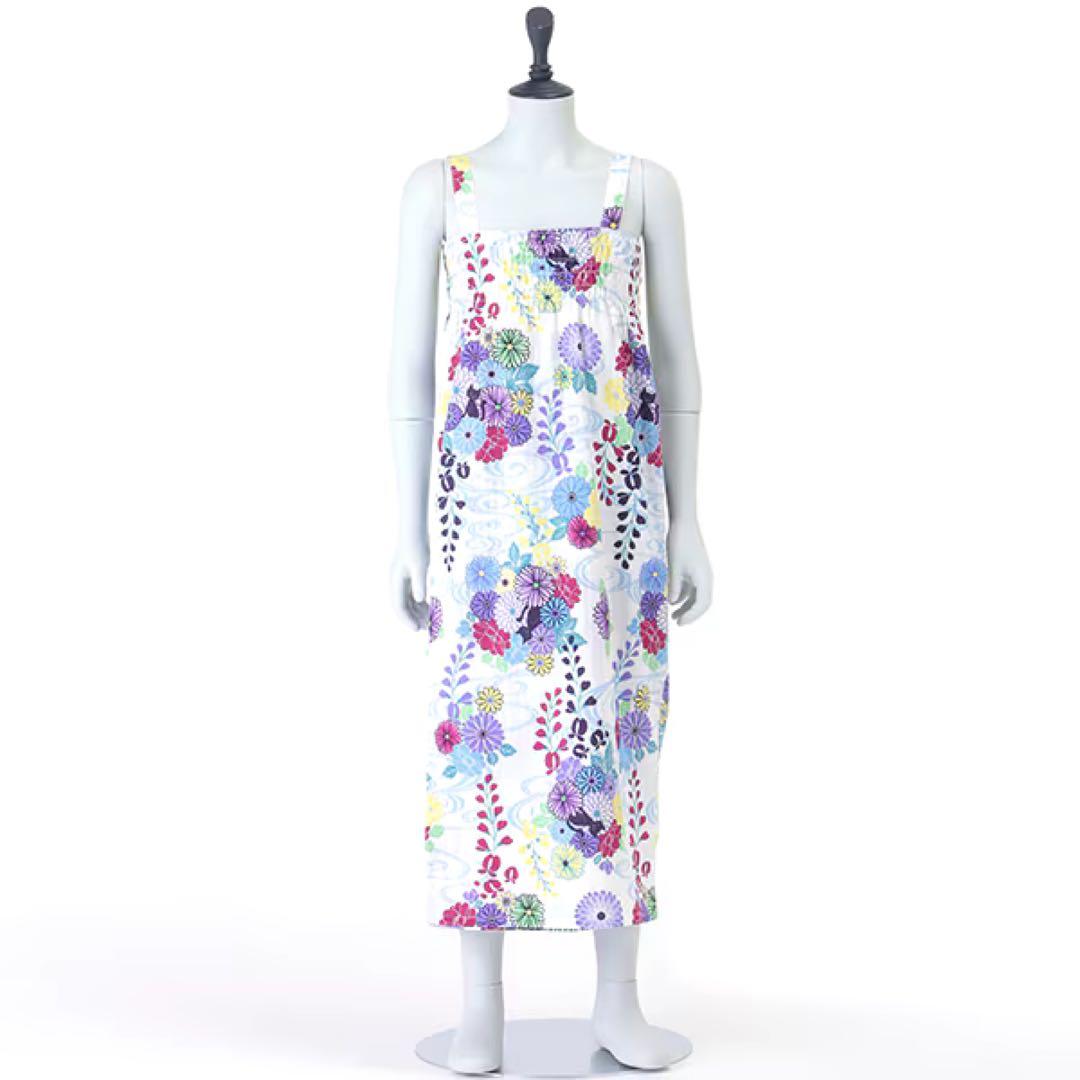 アナスイミニ【新品タグ付き】レトロ花柄　浴衣【150㎝】