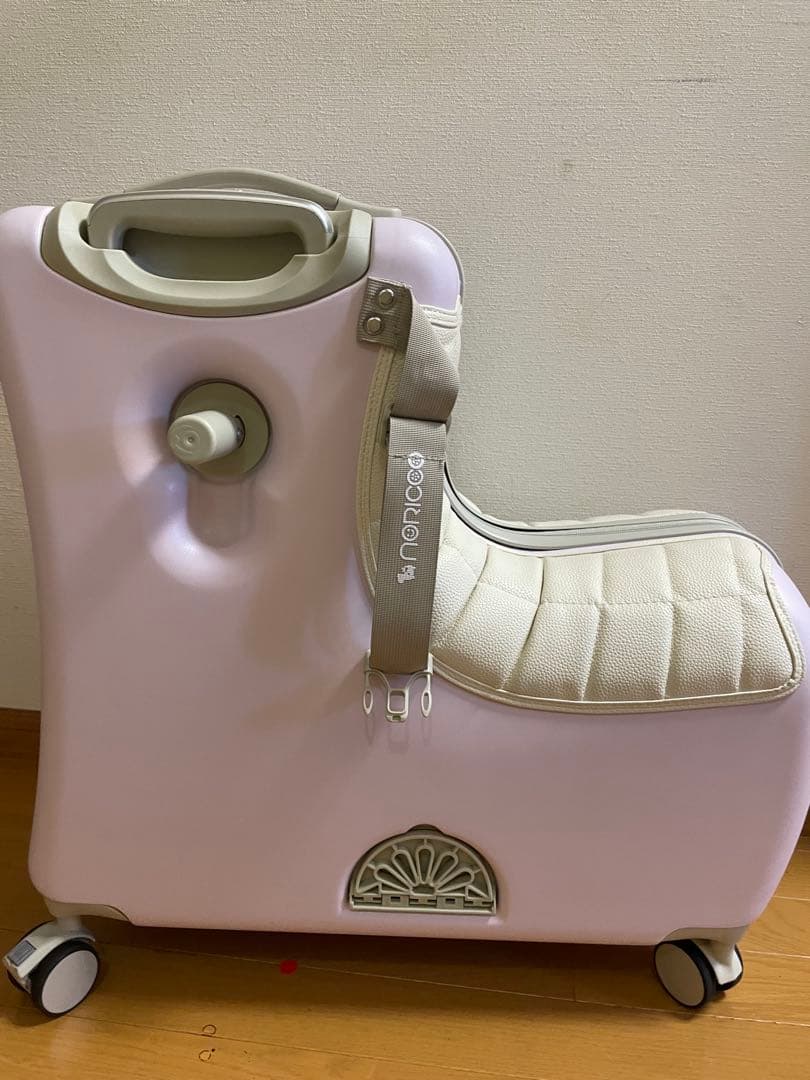 のりっこ　プレミアム子供用キャリーケース ピンク