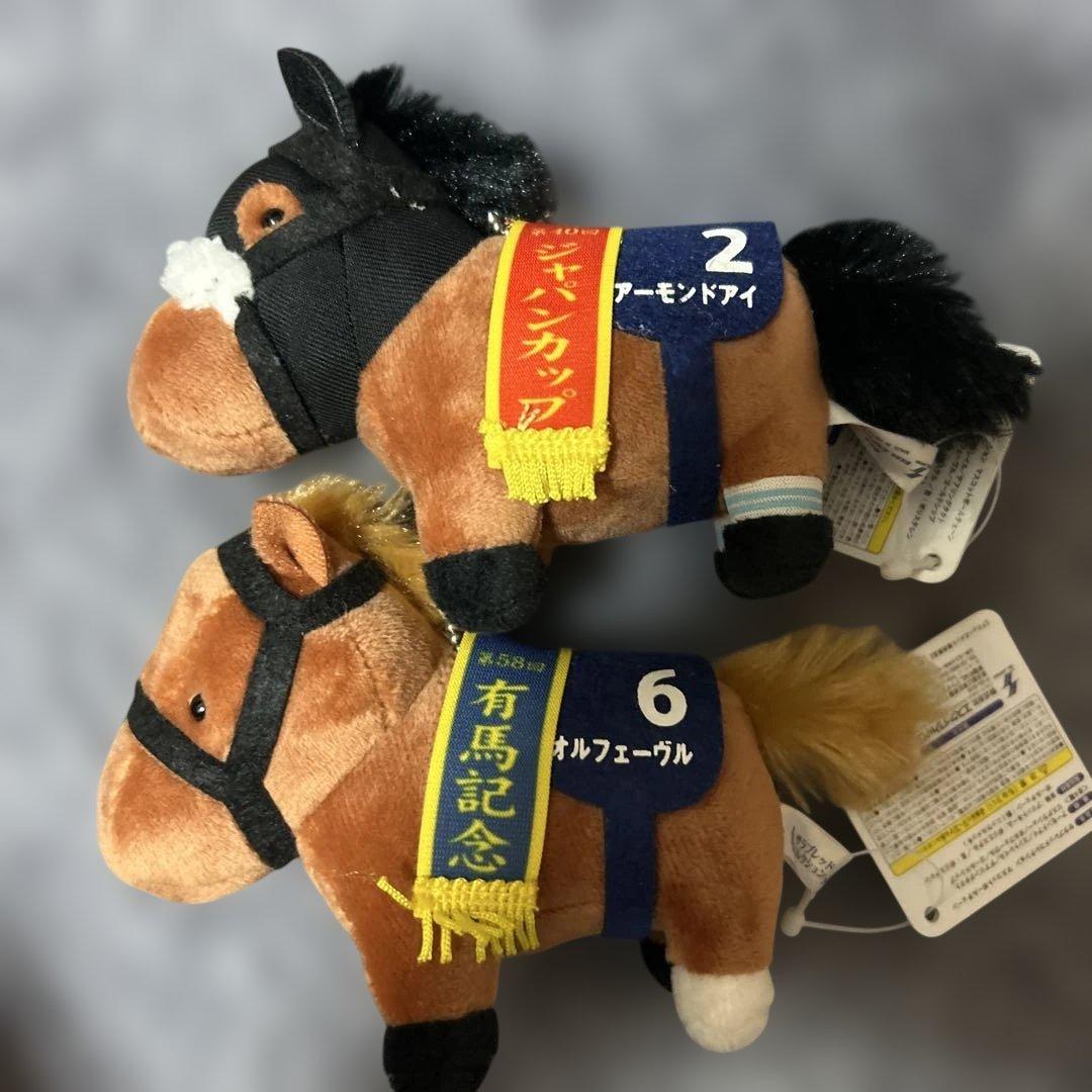 つ*ち様 サラブレッドコレクション　オルフェーブル・アーモンドアイ　2点セット