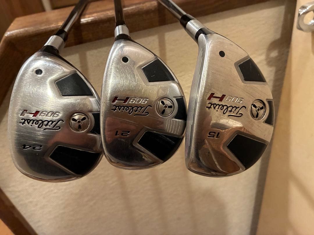 タイトリストユーティリティ H909 15°21°24° 3本セット