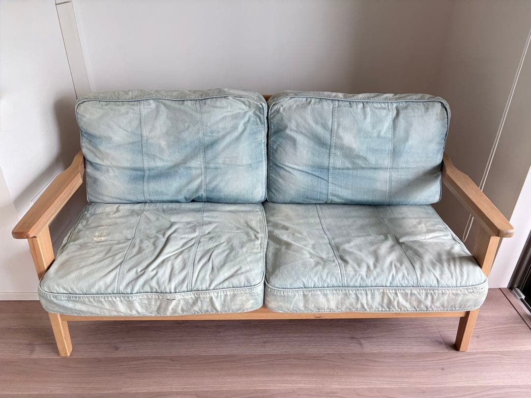 wtw ダブルティー　TISMO SOFA ティズモ　デニム 2人掛けソファ