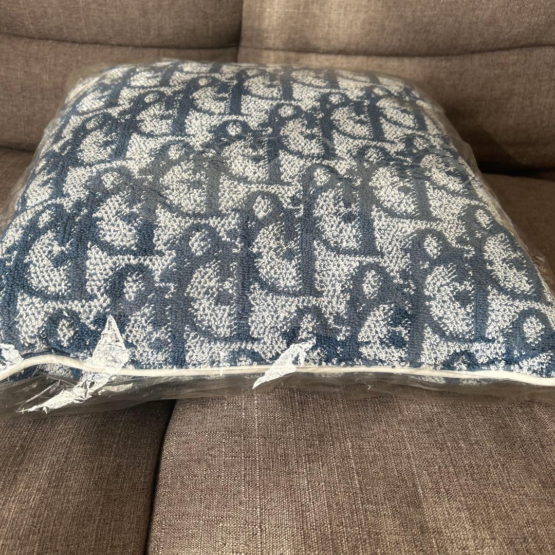 Dior ディオール　トロッター　クッションカバー　No.2 ネイビー