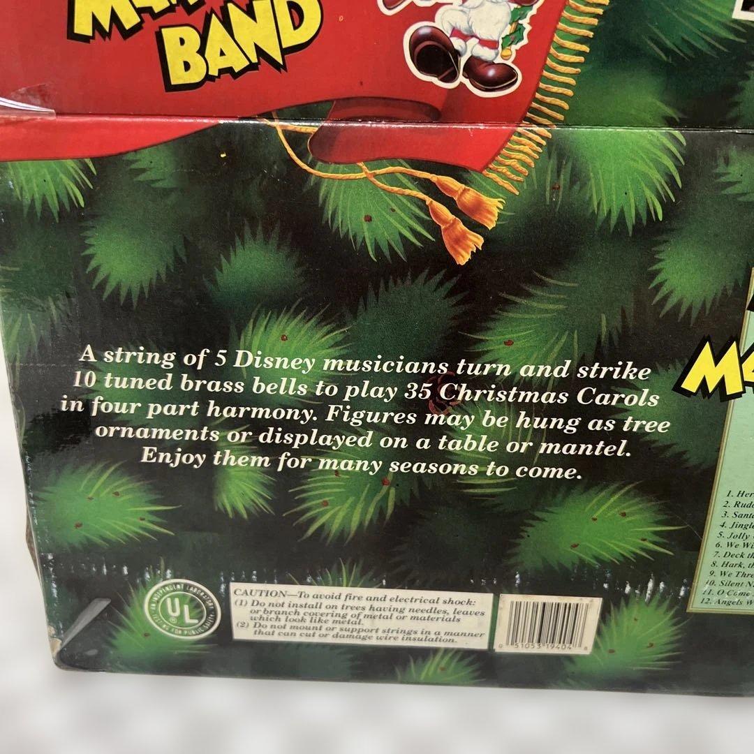 ディズニー ミッキーズマーチングバンド　レア レトロ クリスマス