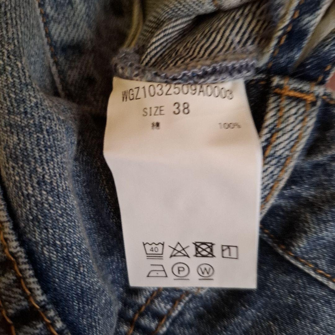 Whim Gazette ／ ウィムガゼット デニム オールインワン2 38