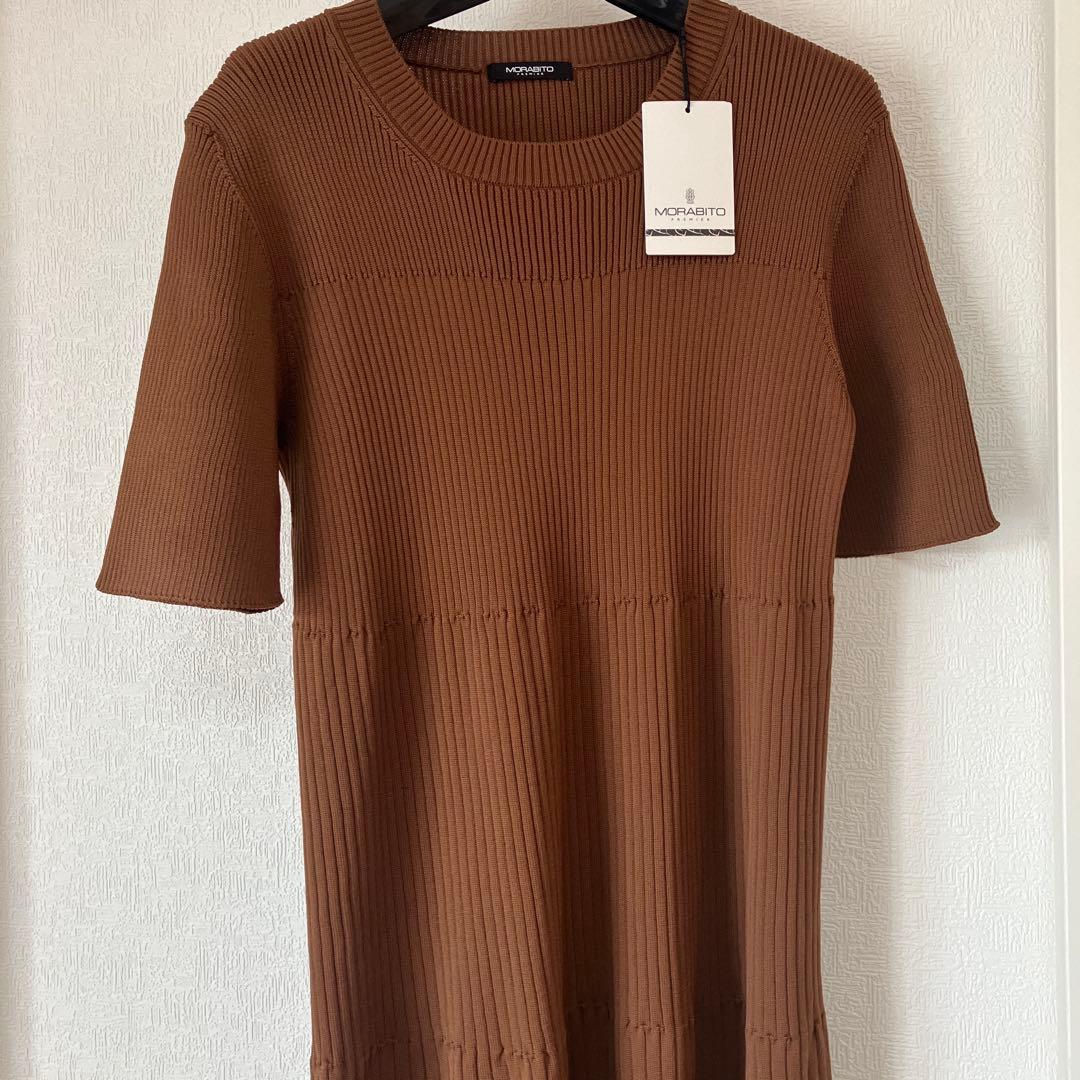 フランス高級老舗ブランドモラビト❣️ニットワンピース❗️日本製