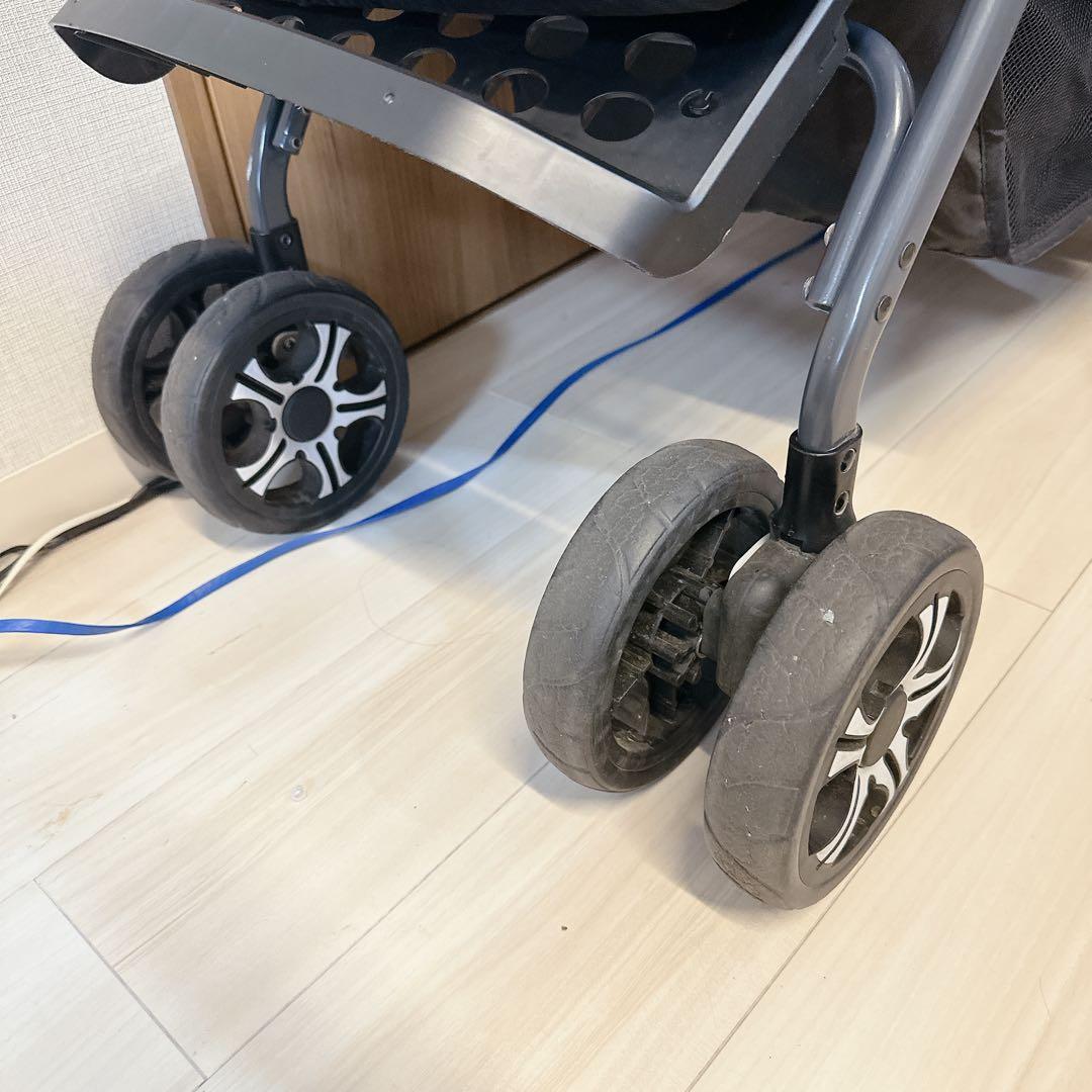 KATOJI カトージ ベビーカー 二人でゴー 2人乗りベビーカー ネイビー