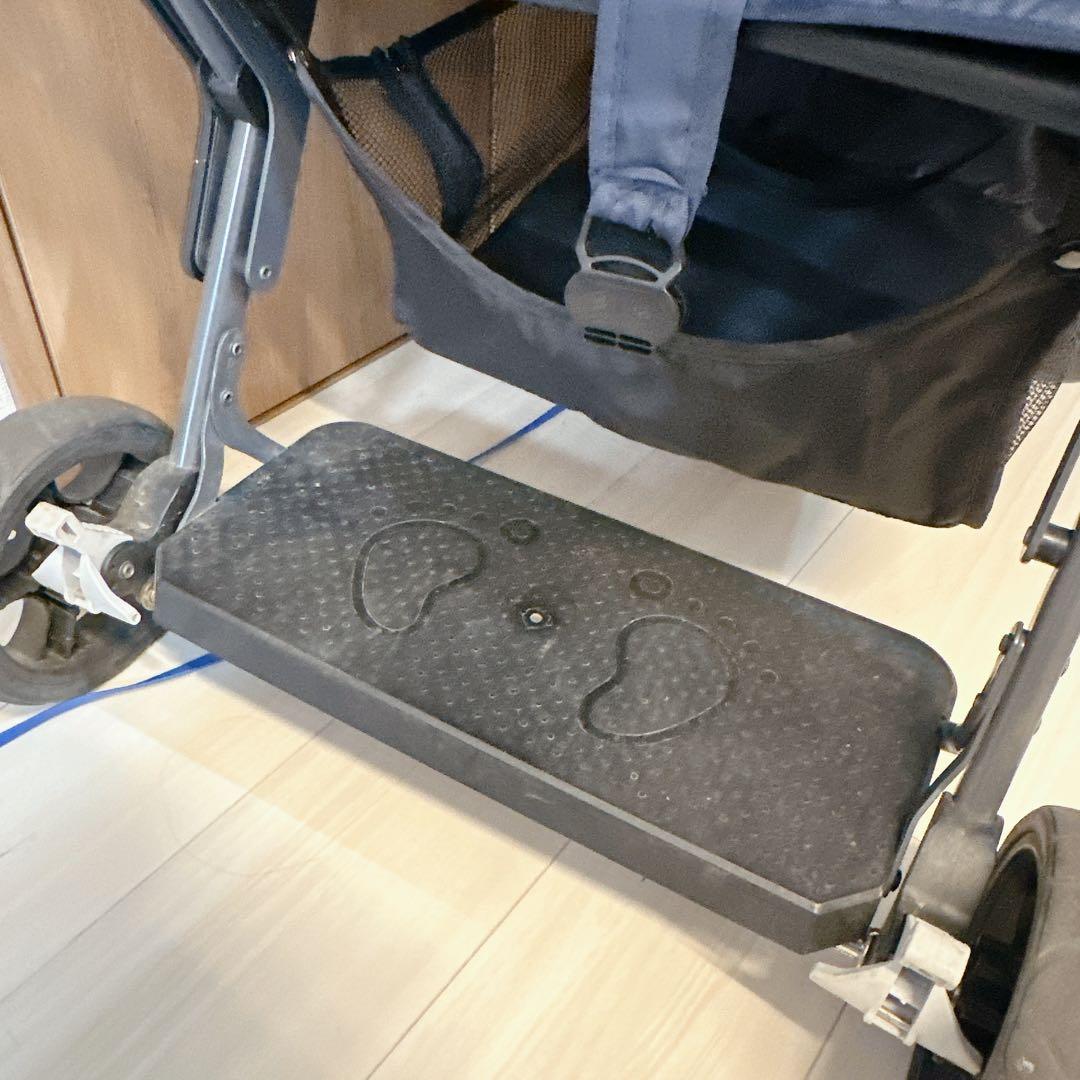 KATOJI カトージ ベビーカー 二人でゴー 2人乗りベビーカー ネイビー