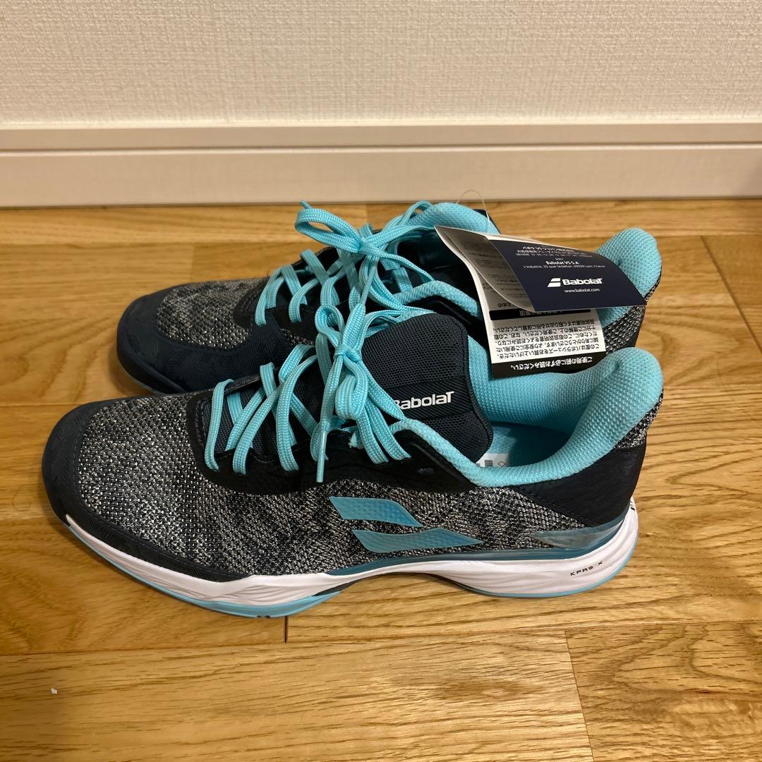 [バボラ] 新品　未使用　テニスシューズ メンズ ジェット テレ サンドグラス