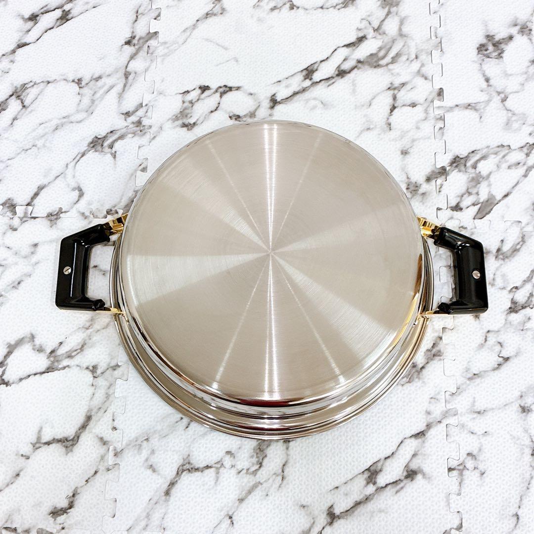 【未使用品】Tupperware レインボークッカー 26cm 浅鍋