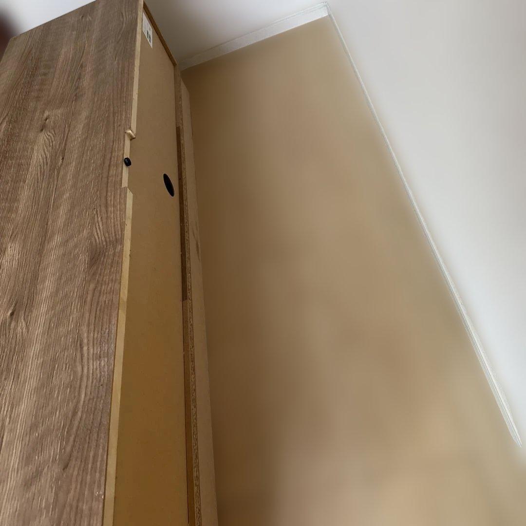 【最終値下げ】木目調シンプルテレビ台 引き出し付き　150cm