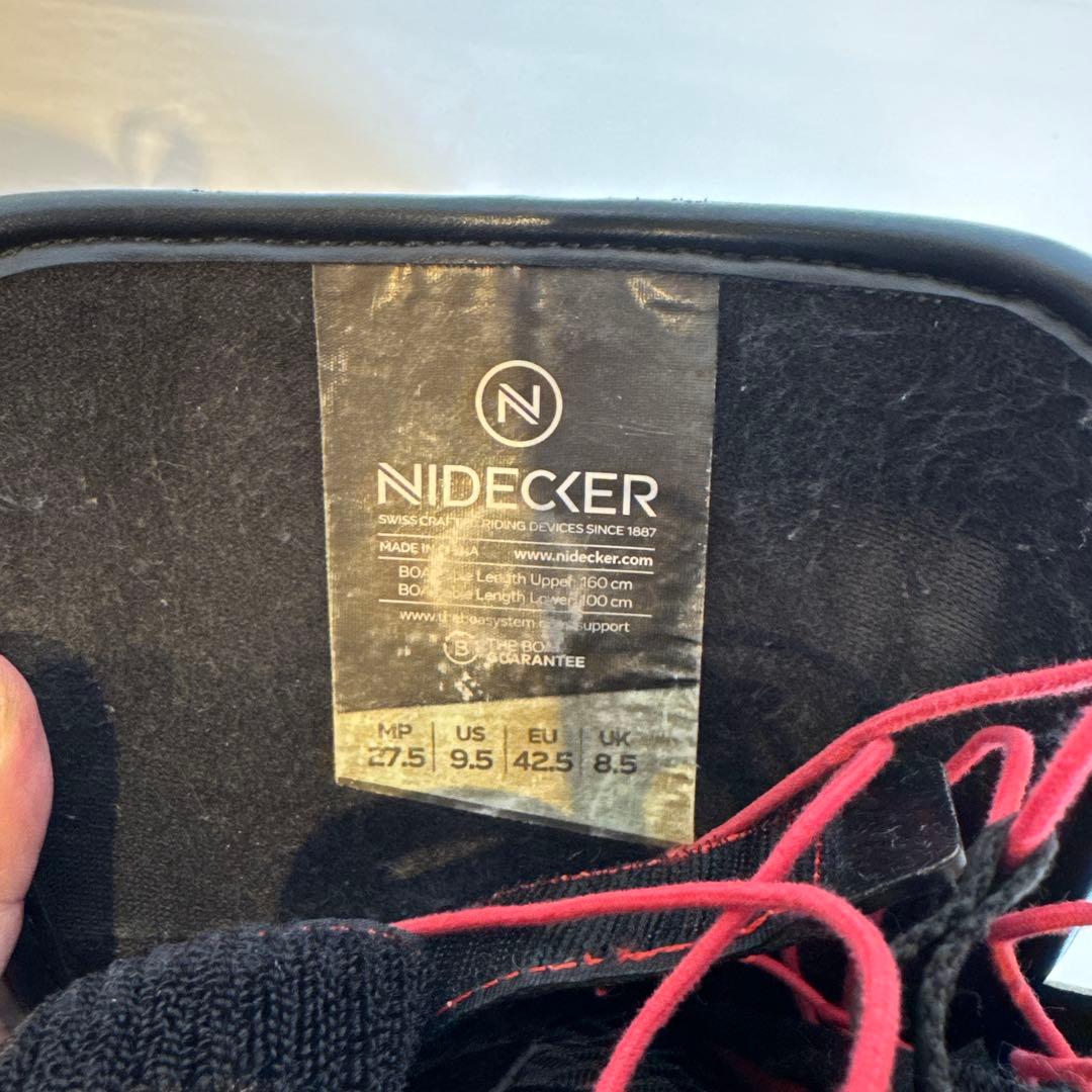 NIDECKER ブーツ　HYLITE 27.5