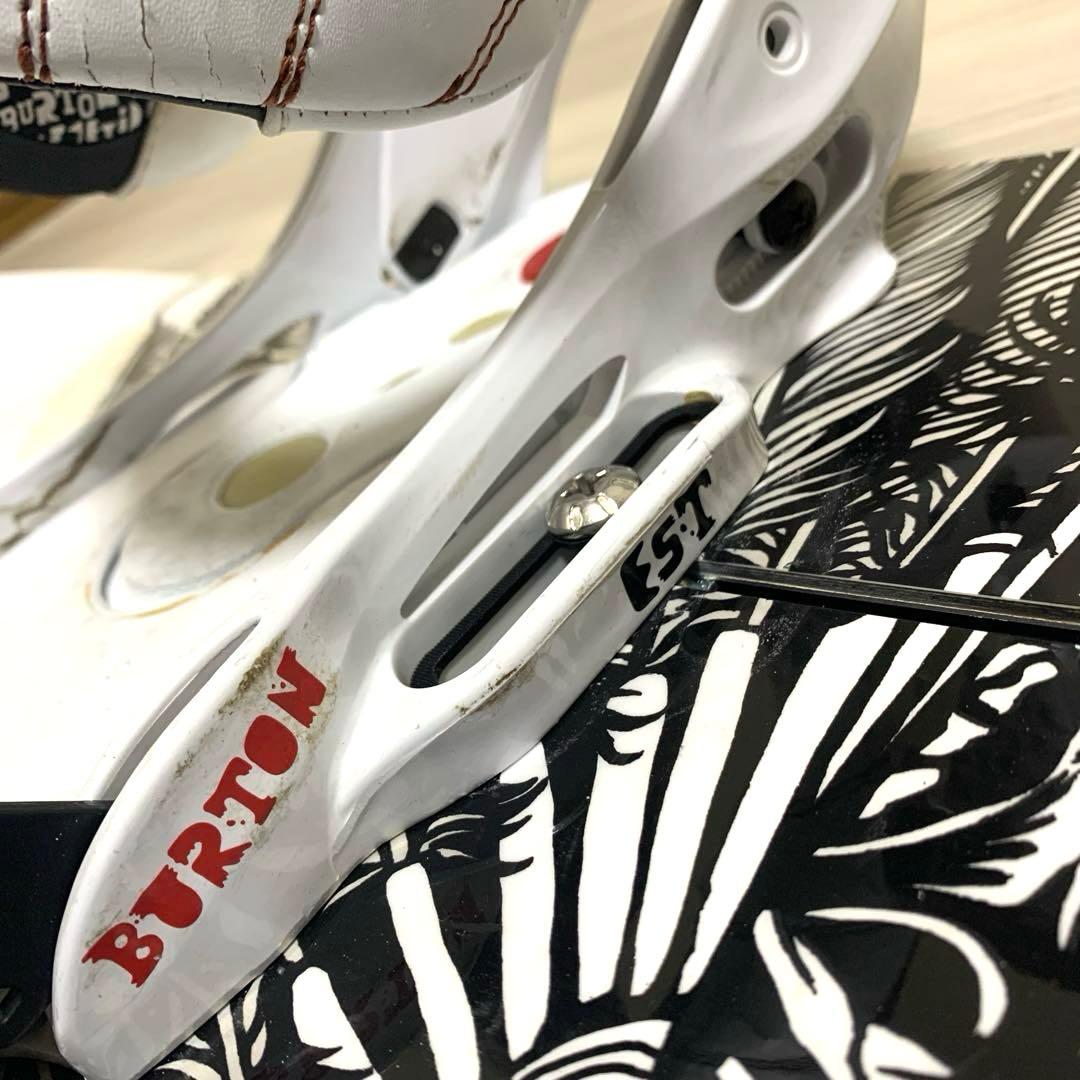 BURTON TWIN 154 BURTON EST EST M セット スカル