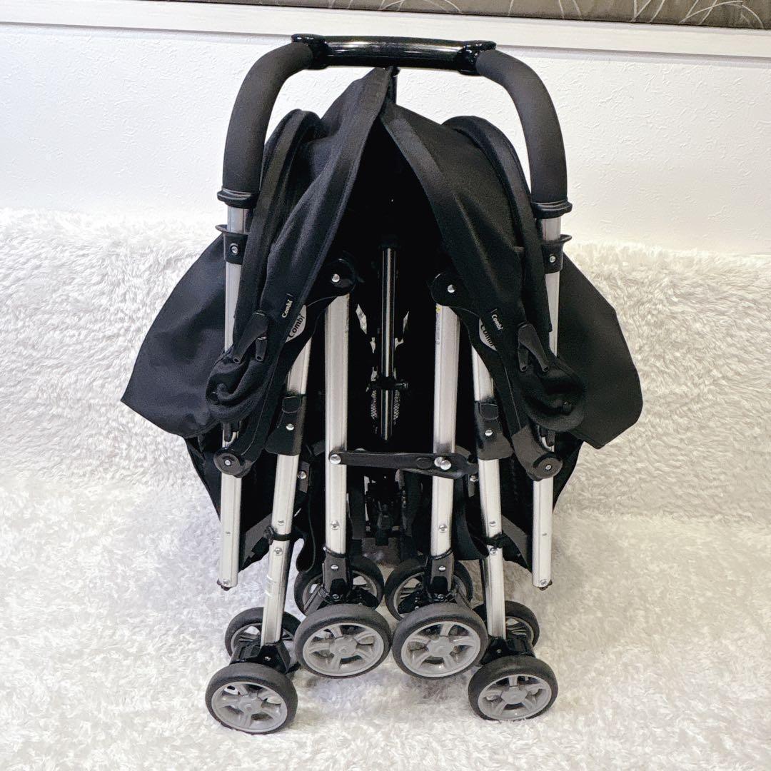 Combi コンビ ツインスピン GC 2人乗り ベビーカー 双子 姉妹 兄弟