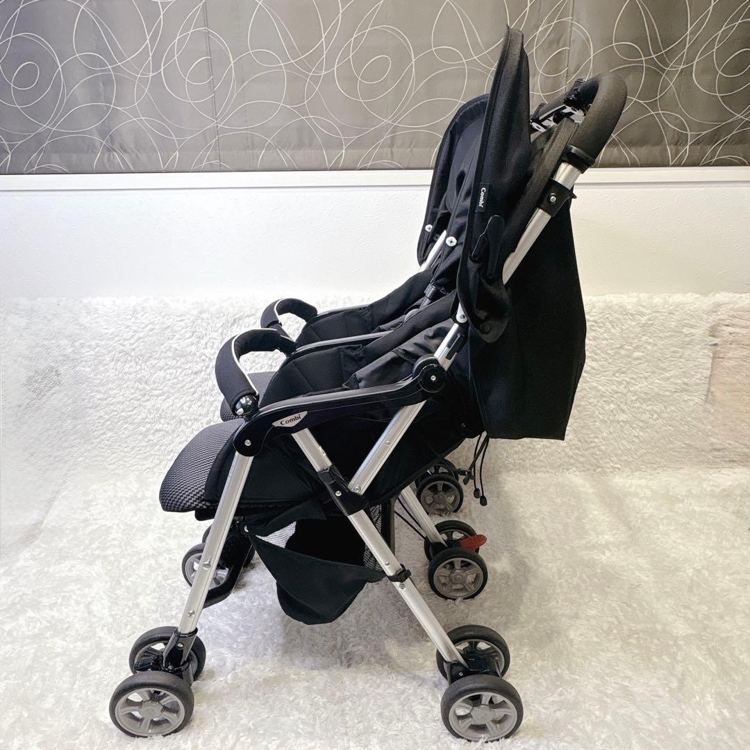 Combi コンビ ツインスピン GC 2人乗り ベビーカー 双子 姉妹 兄弟