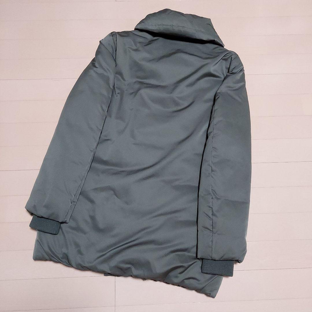 (極美品)theory スタンドカラー ダウンコート カーキ