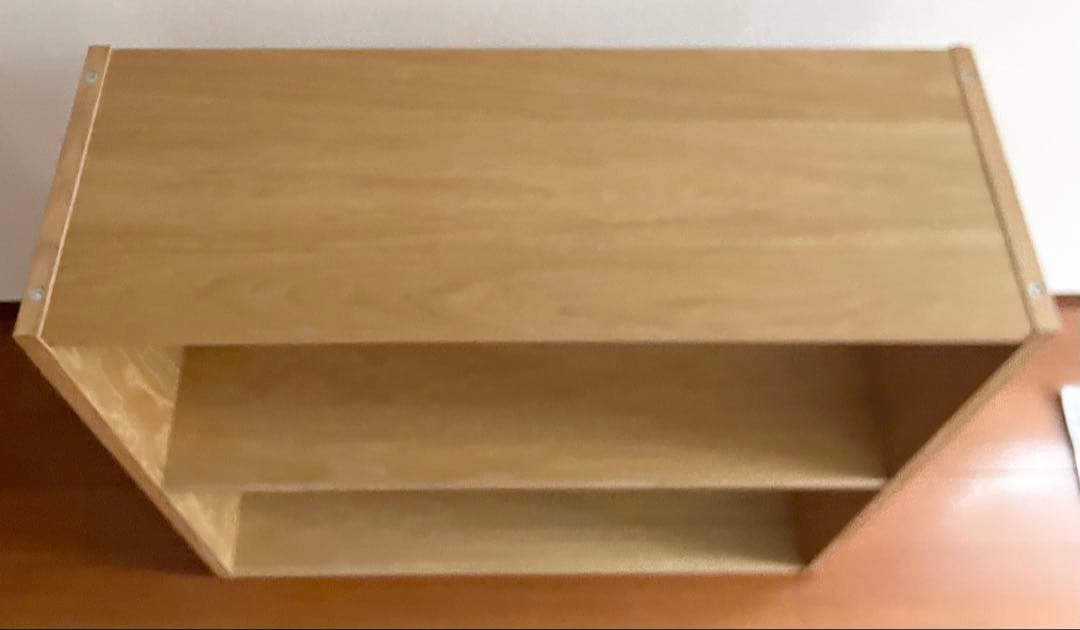 【週末限定値下】　無印良品　スタッキングシェルフ・ワイド・2段・オーク材