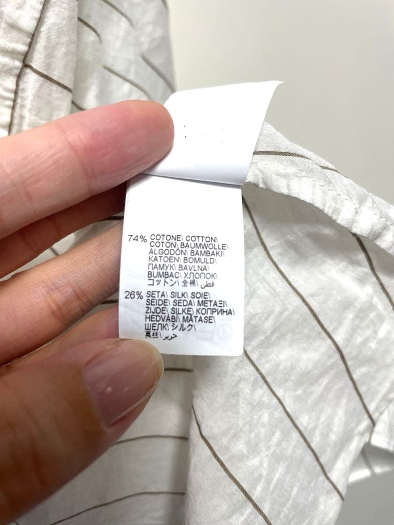 BRUNELLO CUCINELLI ブルネロクチネリ　シャツ　ブラウス