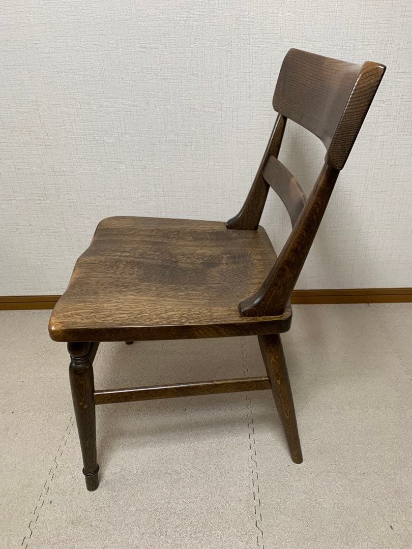 ①柏木工　ウェルダネス　木製椅子 1脚　ゆりこ