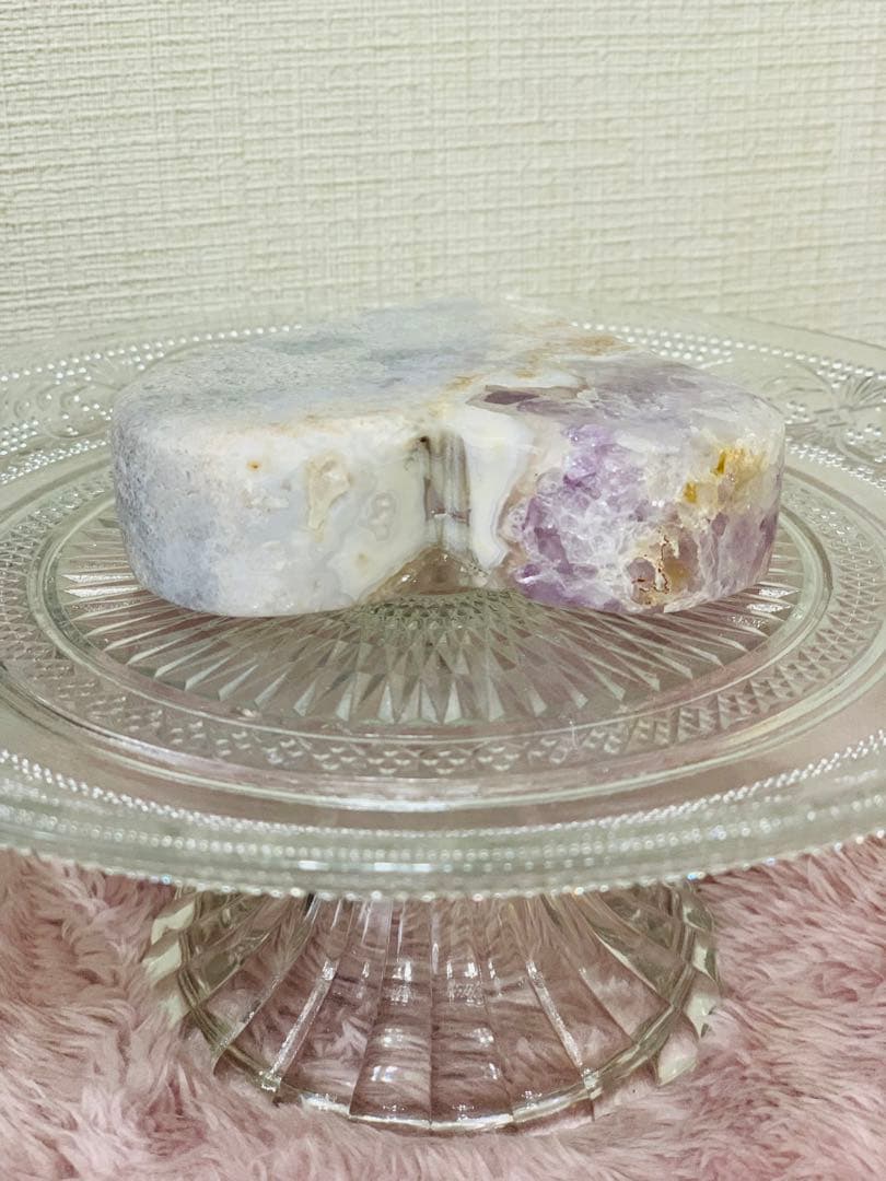 ⭐︎天然石⭐︎レア⭐︎ブラジル産⭐︎ピンクアメジスト⭐︎ハート⭐︎