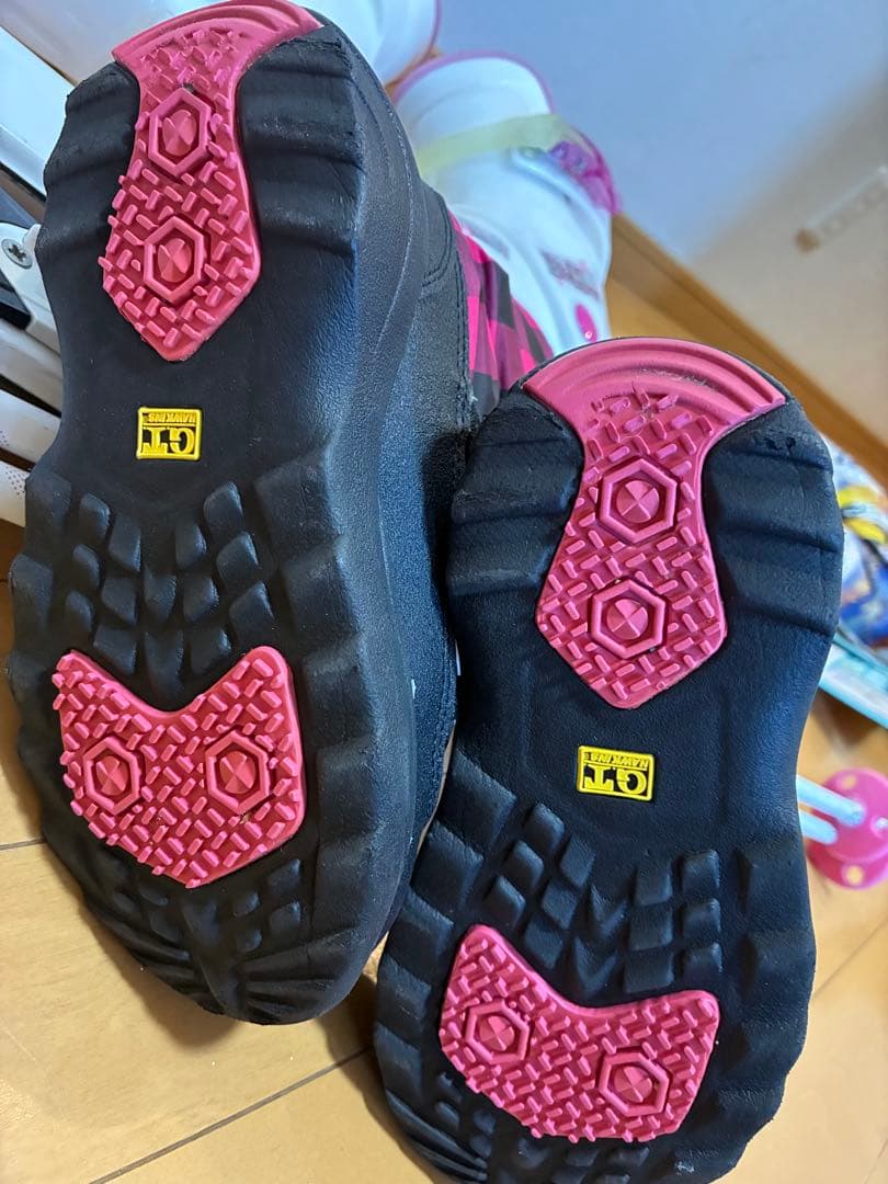 板106cm ブーツ20cmスキーセット身長100〜120cm用　スノーブーツ付