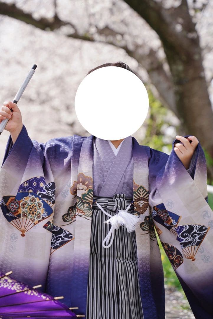 5歳　七五三　着物　フルセット　男の子