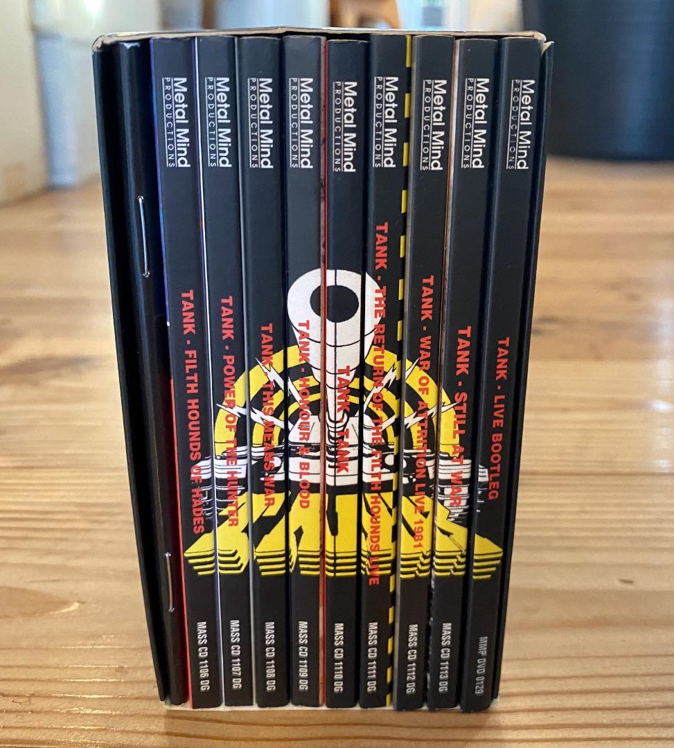 TANK 8CD+1DVD Boxセット NWOBHM タンク