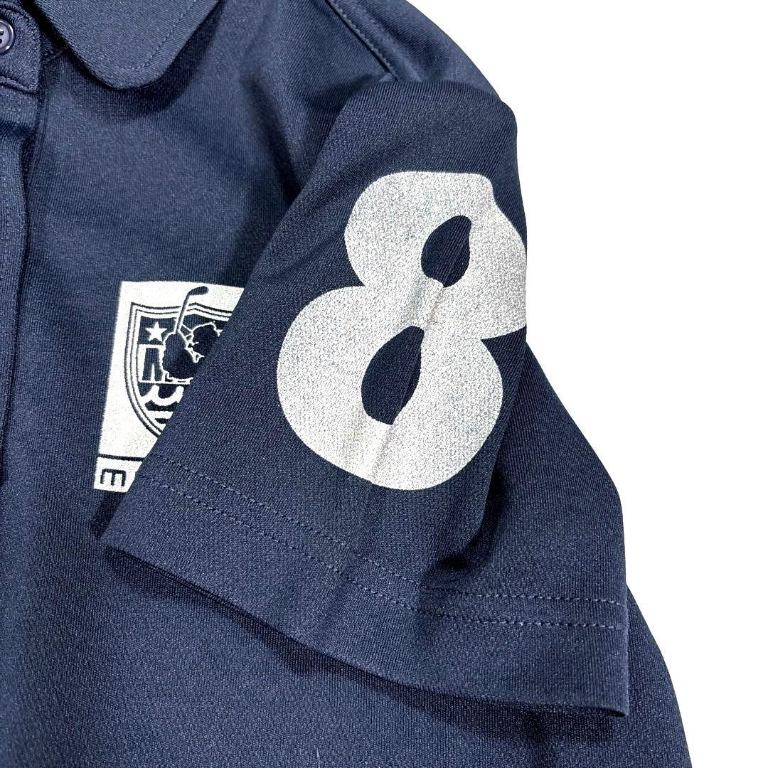 ムータマリンゴルフ　ポパイコラボ　M レディース　半袖ポロシャツ　ネイビー