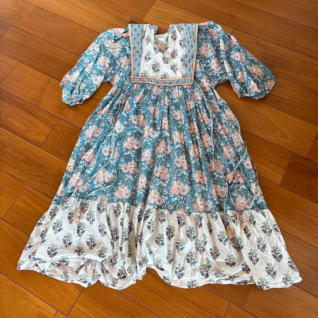 sarucheフラワープリント ワンピース