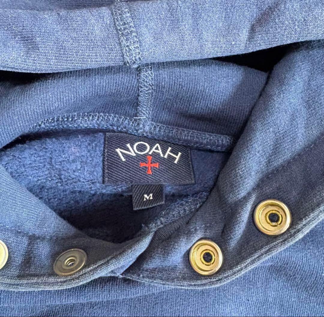 Noah パーカー　ネイビー　M