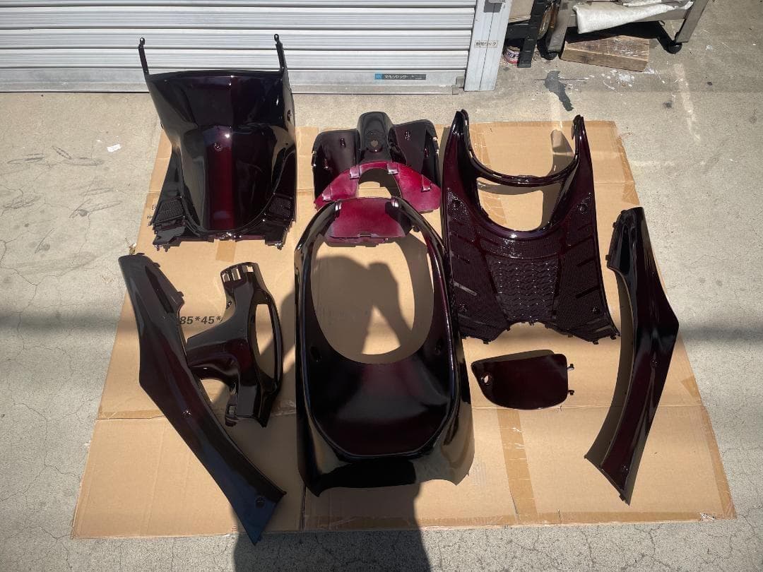 ディオ Dio AF34 AF35 1型 インナー 8点 セット バーガンディ色