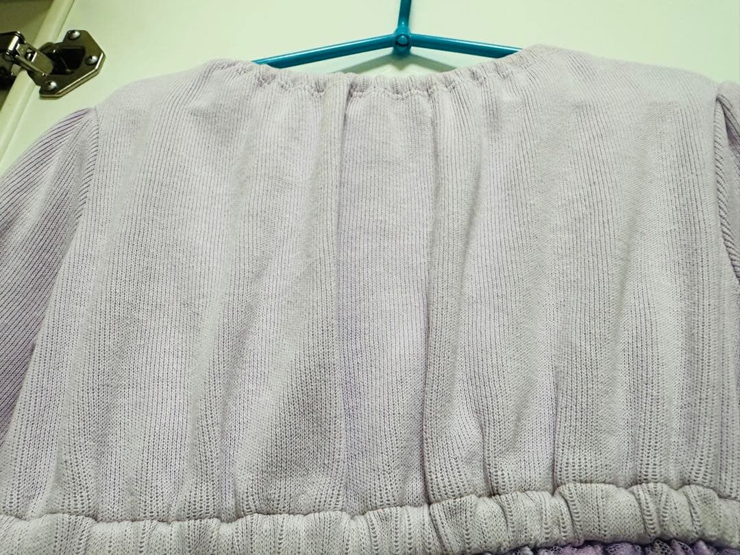 メゾピアノ長袖ワンピース 110 2枚　 保温レギンスチャコール1枚　週末セール